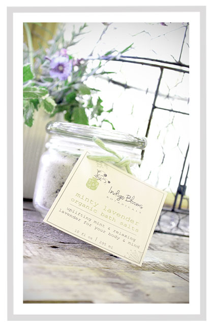 Organic bath salts