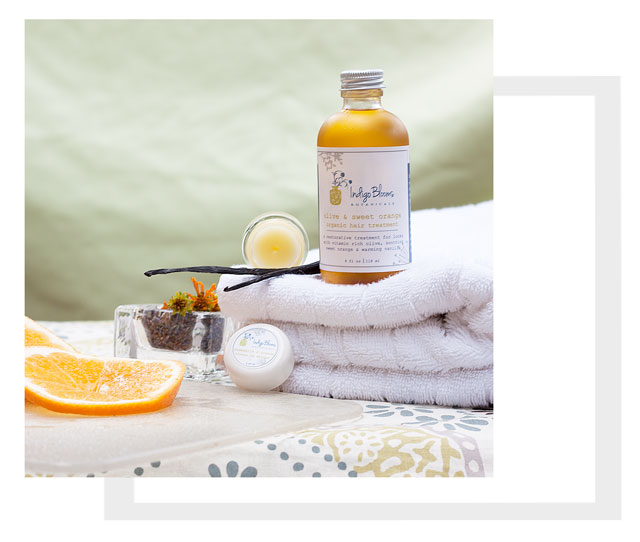 Organic herbal hair care