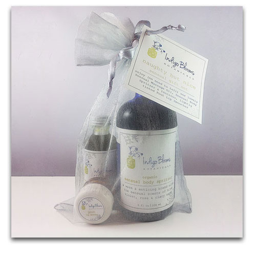 Naughty But Nice organic gift set