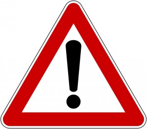 hazard sign